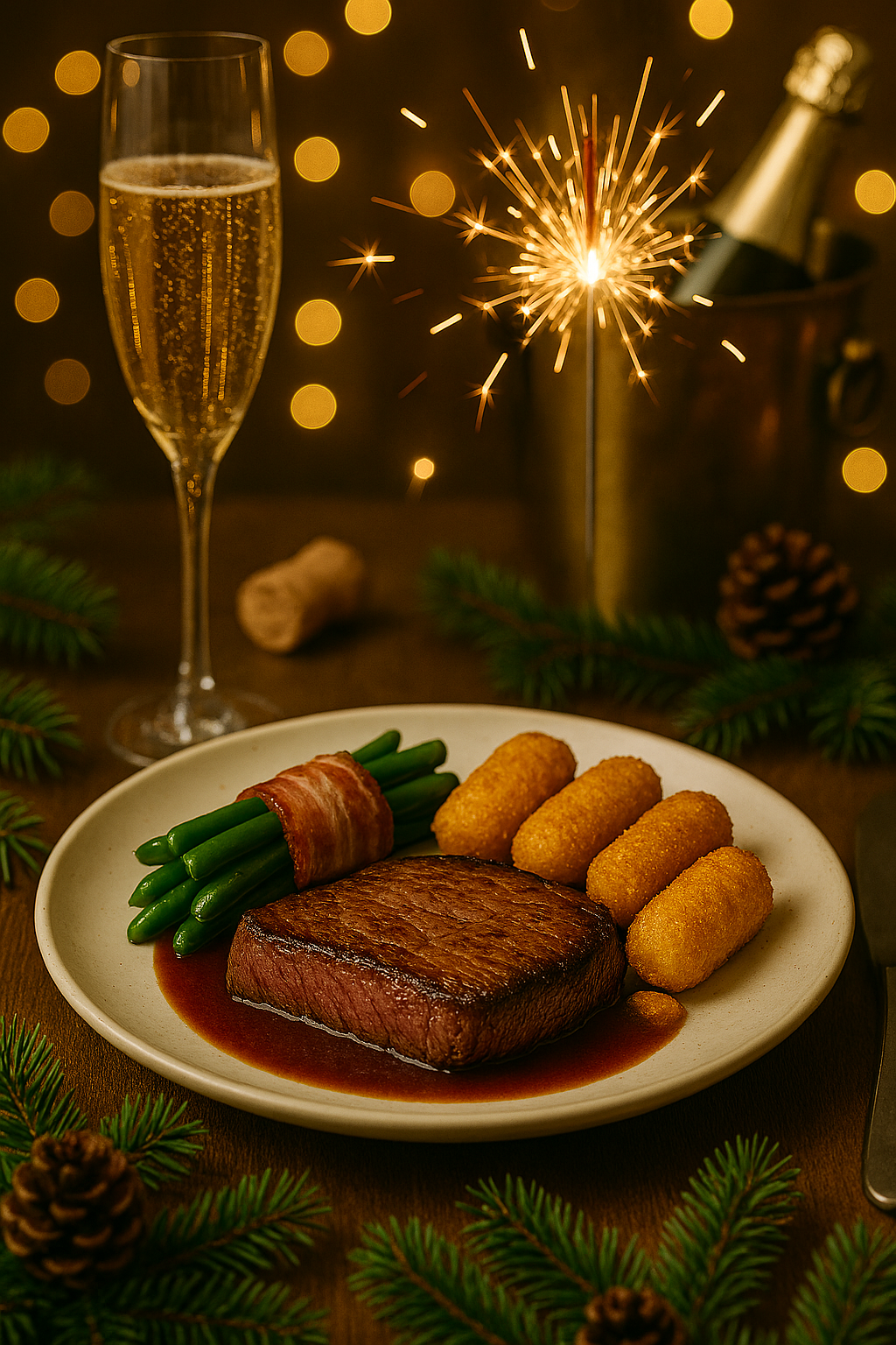 Silvester feiern im Grünen Hof